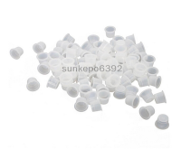 sunkepo6392 ถ้วยหมึกพลาสติกสักขนาดกลาง100ชิ้น