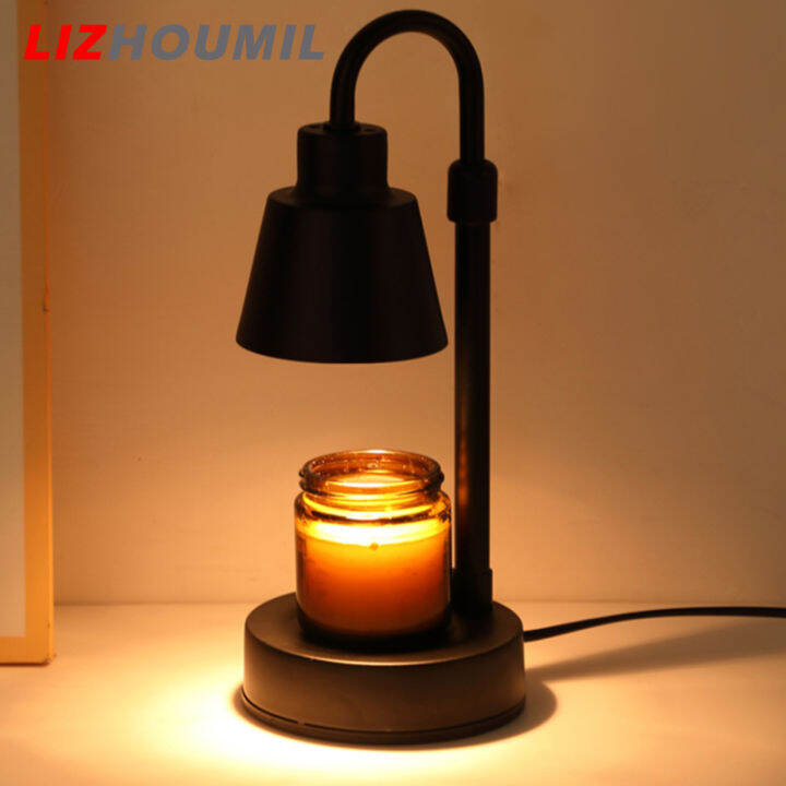lizhoumil-โคมไฟอุ่นเทียนหรี่ไฟได้เทียนหอมปรับความสูงได้-เทียนหอมปรับอากาศของขวัญวันวาเลนไทน์