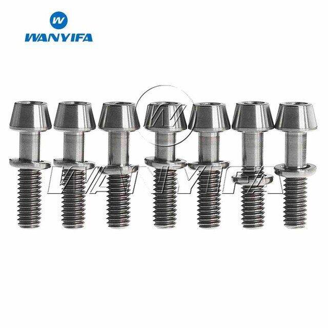 Wanyifa Titanium Allen Hex Or T20 Taper Head Screw Washers C260 Bicycle ...