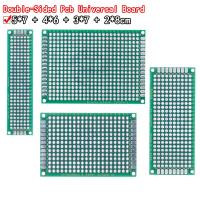 【YF】∏☂๑  Dropshipping 4pcs 5x7 4x6 3x7 2x8cm double Side prototype pcb Board Fiberglass board for