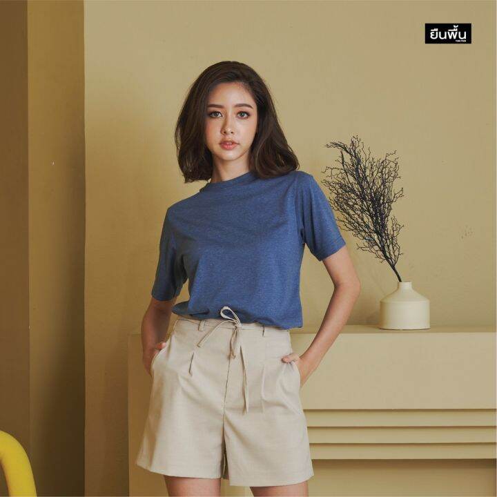 dsl001-เสื้อยืดผู้ชาย-ยืนพื้นผ้านุ่ม-เสื้อยืดเปล่า-เสื้อยืดสีพื้น-เสื้อยืดคอกลม-สีฟ้าคราม-เสื้อผู้ชายเท่ห์ๆ-เสื้อผู้ชายวัยรุ่น