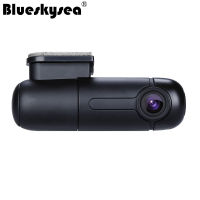 B1W Blueskytea HD 1080P Mini WiFi กล้อง DVR รถยนต์แผงหน้าปัดรถมอนิเตอร์ APP แผงหน้าปัดตัวเก็บประจุพร้อมมุมหมุน360 ° เซ็นเซอร์ G บันทึกวน