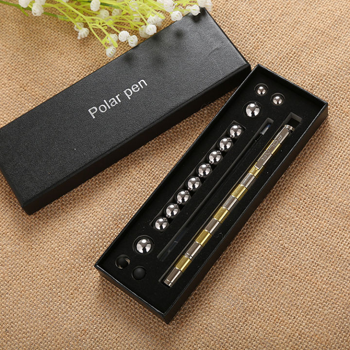 new-magnetic-polar-pen-metal-magnet-modular-think-ink-toy-stress-fidgets-antistress-focus-hands-touch-pen-erasable-pen