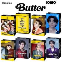 Mengjee 30ชิ้น/กล่องภาพพรีเมี่ยมอัลบั้มรูป V JUNGKOOK ภาพภาพโปสเตอร์พิมพ์เนยรูปภาพ Kpop การ์ด Lomo เด็กจรจัด