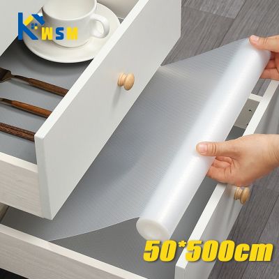 【YF】 Reusable Kitchen Cabinet Mats Drawer Washable Dustproof and Non-slip Placemats Refrigerator Shelf Paper