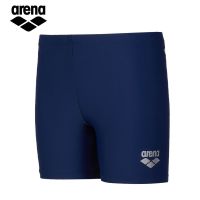 Original arena childrens boxer swimming trunks for teenagers middle and big boys water-reducing quick-drying and anti-chlorine professional training swimming trunks