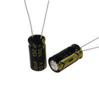 10pcs 150uF 100V 150MFD 100WV 10*20mm 105C Radial Aluminum Electrolytic Capacitor