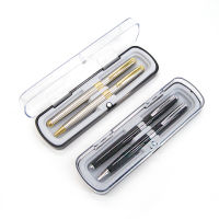ปากกาลูกลื่น + ปากกาโรลเลอร์ (ปากกาเจล) ปากกาเซ็นชื่อ ปากกาผู้บริหาร แพ็คคู่ พร้อมกล่อง