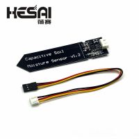 Capacitive Soil Moisture Sensor Module Not Easy to Corrode Wide Voltage Wire 3.3 5.5V Corrosion Resistant W/ Gravity for Arduino