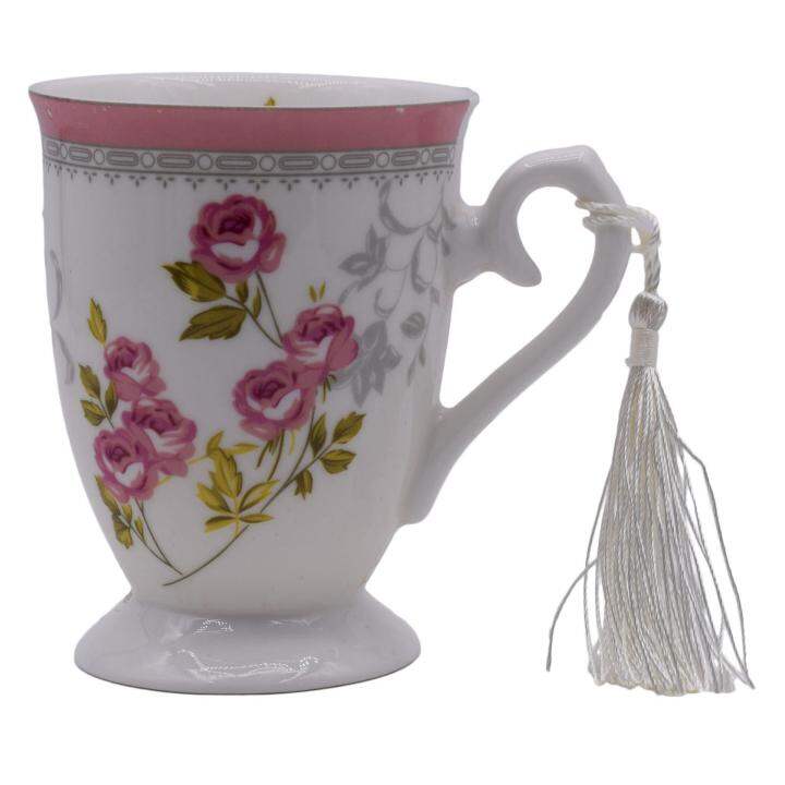 Flower Design A Ceramic Cup Lazada PH