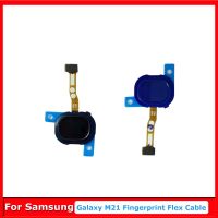 Home Menu Button For Samsung Galaxy M21 M215F Touch ID Fingerprint Sensor Scaner Flex Cable Return Functions Replacement Parts