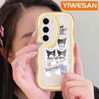 YIWESAN S23ปลอกสำหรับ Samsung บวก S23พิเศษเคสลายการ์ตูนน่ารักคุโรมิสีสันสดใสเคสโทรศัพท์แบบใสขอบซิลิโคนกล่องกันกระแทกป้องกันเลนส์กล้องเคสนิ่มโปร่งใส