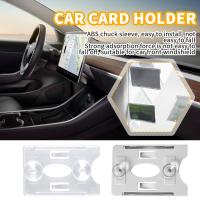 Car Card Sleeve Parking Ticket Clip Auto Fastener Card Fastene Bill Holder Mount J6G6