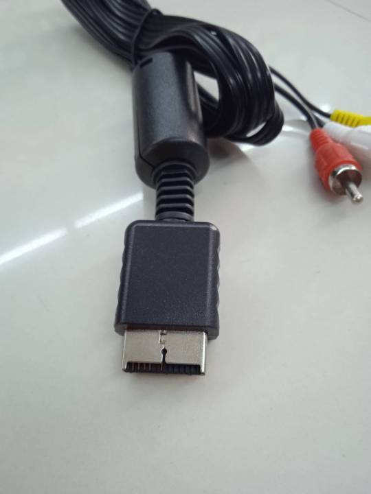 สายสัญญานต่อเครื่องเพลcable-av-play2-อุปกรณ์ต่อพ่วงเครื่องเกม-เครื่องเพลทู-สายต่อทีวีกับเครื่องเล่น-วัสดุแข็งแรงทนทาน-ได้มาตราฐาน