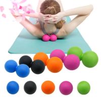 Lacrosse Ball Peanut Fascia Massage Balls Relax Relieve Fatigue Fitness Gym Training Hockey Ball