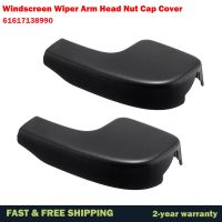 ♠ Front Windshield Wiper Arm Covers Caps For BMW 3 Series E90 E91 E92 E93 2004-2009 61617138990