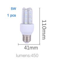 หลอดไฟ LED 18W 5W โคมไฟ Led 9W สำหรับใช้ในบ้าน24W โคมไฟข้าวโพด7W 220V 45W 12W 32W หลอดไฟ E27