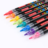 ปากกาสีอะคริลิค ปากกาอะคริลิค ปากกาเขียนกระจก เขียนไม้ เขียนแก้วขนาดหัวปากกา 1mm. I JP.5501