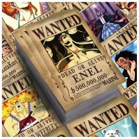 【LZ】⊕◐  Anime dos desenhos animados One Piece Wanted cartazes adesivos decalque impermeável laptop skate caderno mala brinquedo do miúdo 10 pcs 30 pcs 50pcs