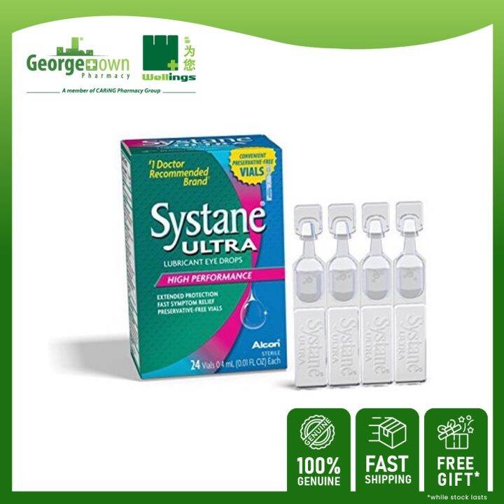 Systane Ultra Unit Dose (24's) [Georgetown Wellings Pharmacy] | Lazada