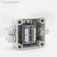 ✻❇ High quality ABS DIY Waterproof junction box Multi-function electrical Splitter box 1 inlet 2 outlet 100x100x75mm uk2.5b