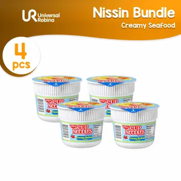 4 x Nissin Cup Noodles Mini Seafood (40g)