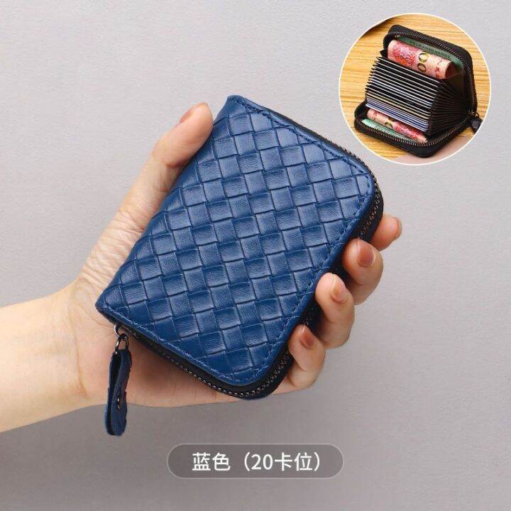 ganzha3965-กระเป๋าใส่นามบัตร-cardholder-กระเป๋าบัตรเครดิต-กระเป๋าสตางค์-หนัง-pu-พิมพ์ลาย-ระดับไฮเอนด์-มีซิป-สําหรับใส่บัตรเครดิต-บัตรเครดิต-ธนาคาร-rfid