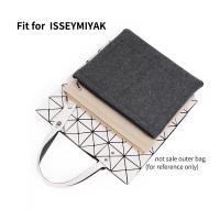 【cw】For ISSEYMIYAK BAOBAO 6 7 8 10 Grid Make up Organizer Felt Insert Bag For Handbag Travel Inner Purse Portable Cosmetic Bags