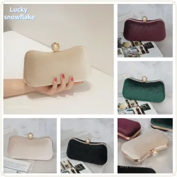 Ladies cream outlet clutch bag