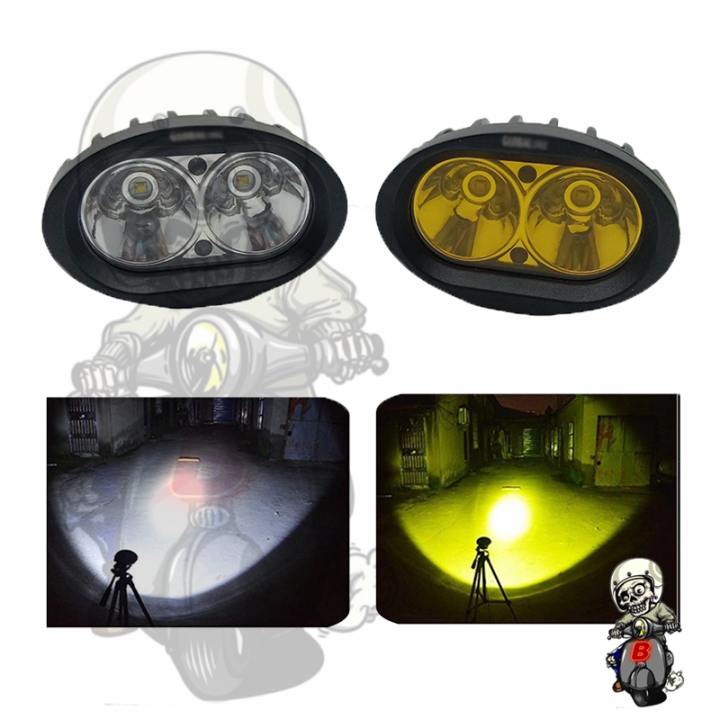 Motorcycle wall e led spot light led driving work light Lazada PH