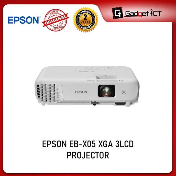 EPSON EBX05 XGA 3LCD PROJECTOR Lazada