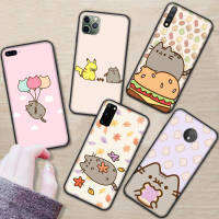 355RR Cute cat อ่อนนุ่ม ซิลิโคน เคสโทรศัพท์ ปก หรับ OPPO Find X3 A33 A93 A57 A77 A96 A95 A73 F9 A32 A94 A74 A91 A17 Pro Lite Neo