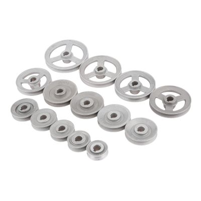 Industrial Sewing Machine Timming Transfer Wheel Pulley Belt Wheels All Size 45mm-120mm Solid/hollow Aluminum Clutch Motor Parts Sewing Machine Parts