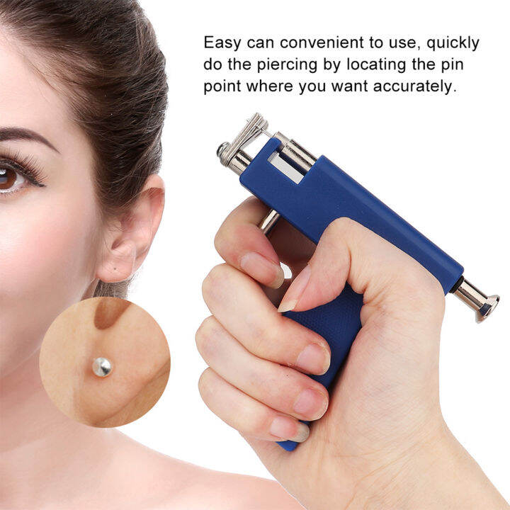Safety Self Ear Piercing Gun Ear Nail Gun for Navel for Nose Lazada