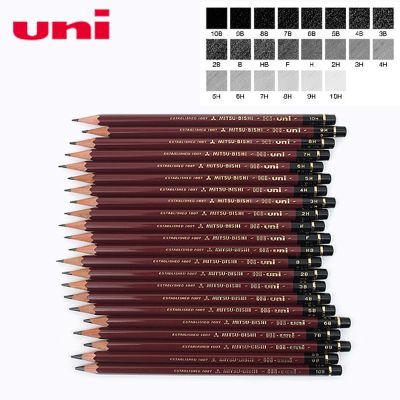 มิตซูบิชิ6ชิ้น/ล็อต22C HI-UNI ดินสอวาดเขียนที่สุด22ชนิดดินสอมาตรฐานความแข็งสำนักงานและอุปกรณ์การเรียน