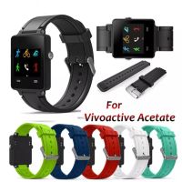 ใหม่สายรัดข้อมือซิลิโคนสำหรับ Garmin Vivoactive Acetate นาฬิกาสำหรับเล่นกีฬา