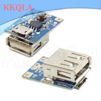 QKKQLA 5V 1A Boost Step Up Power Module Li-Po Li-ion Lithium Battery Charging Protection Board LED Display USB 134N3P