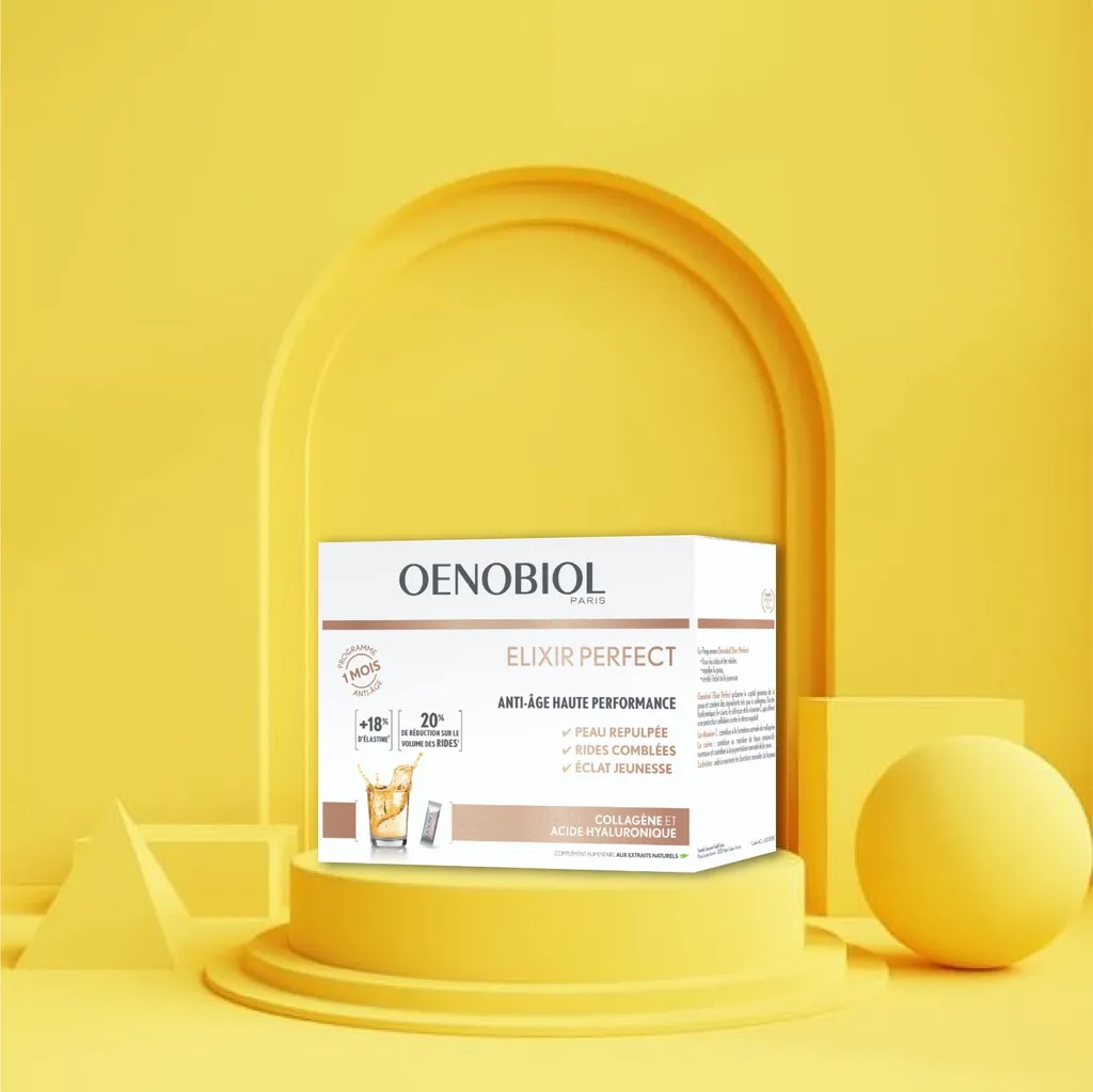Combo 03 Hộp Collagen HA Trẻ hoá - Cấp ẩm - Dưỡng da căng bóng Oenobiol  Elixir Perfect 30 gói/hộp | Lazada.vn