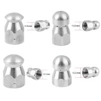 หัวฉีดทำความสะอาดเครื่องฉีดน้ำแรงดันสูงตัวผู้,1/4  39; 39; 3/8 Quot; หัวฉีดท่อระบายน้ำหัวฉีดพ่นการขุดลอกแบบหมุน