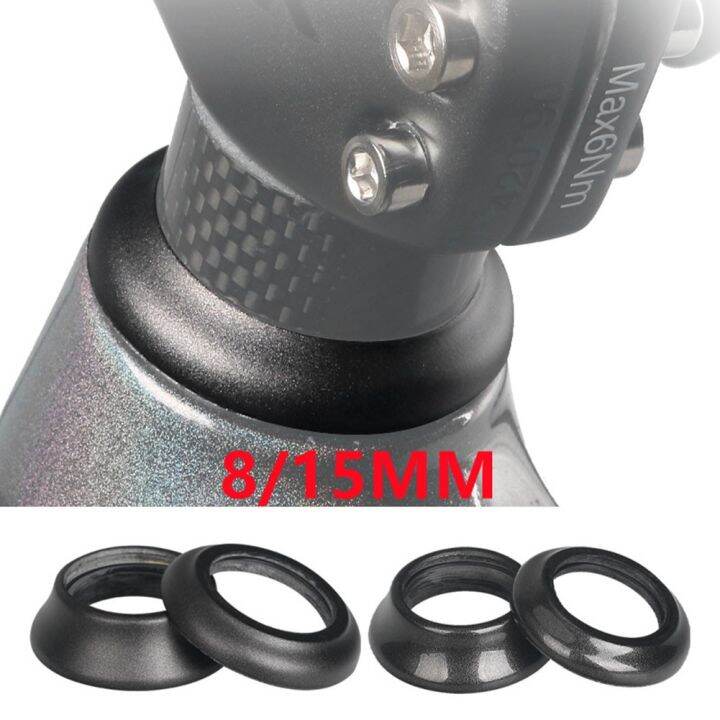 1 1/8" Carbon Fiber Bicycle Headset Spacer 28.6mm Bike Steerer Tube