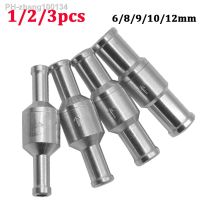 6/58/9/10/12mm Aluminium Alloy One Way Check Valve Fuel Non Return Check Valve Petrol Diesel For Car Automobile Oil Water Pumps