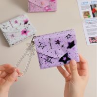 Kpop Star Series Photocard Holder 3 inch Photo Album Square Hollow Mini Photo Card Holder Idol Small Card Protective Case
