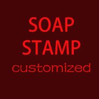 Diy Soap seal customized Custom Logo Making Pottery Clay soap stamp your own design or Drawings Handmade Acrylic Soap Stamp Seal Cables  Converters