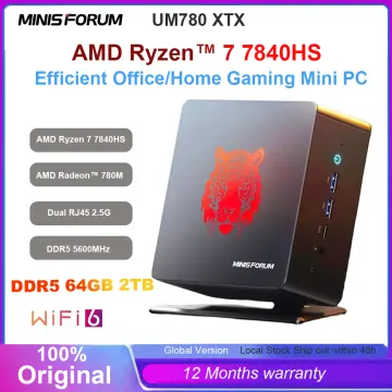 Minisforum UM560 AMD Ryzen 5 5625U MIN PC Windows 11 Pro Dual Wifi