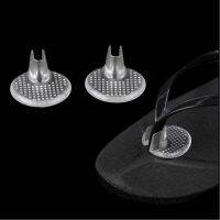 Silicone Flip Flops Toe Clip Pad Slippers Toe Cover Prevent Friction Anti-slip Toe Massaging Transparent Insole Forefoot Pad Shoes Accessories