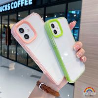 ?Gratis Ongkir + ปลาค็อด?เคส OPPO A17 A17K A16KA16E A57 2022 A36 A76 A96 A77S A5S A7 A12 Reno5 A54 6 6Z 7 7Z 8 5G ใส3-In-1ฝาครอบเคสโทรศัพท์สีลูกกวาด