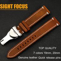 19mm 20mm Vintage Leather Watch Strap for Tudor Black Bay Pro/GMT/Chrono/P01/Ranger/Pelagos/Fifty-Eight/39/41 S G Watch Band