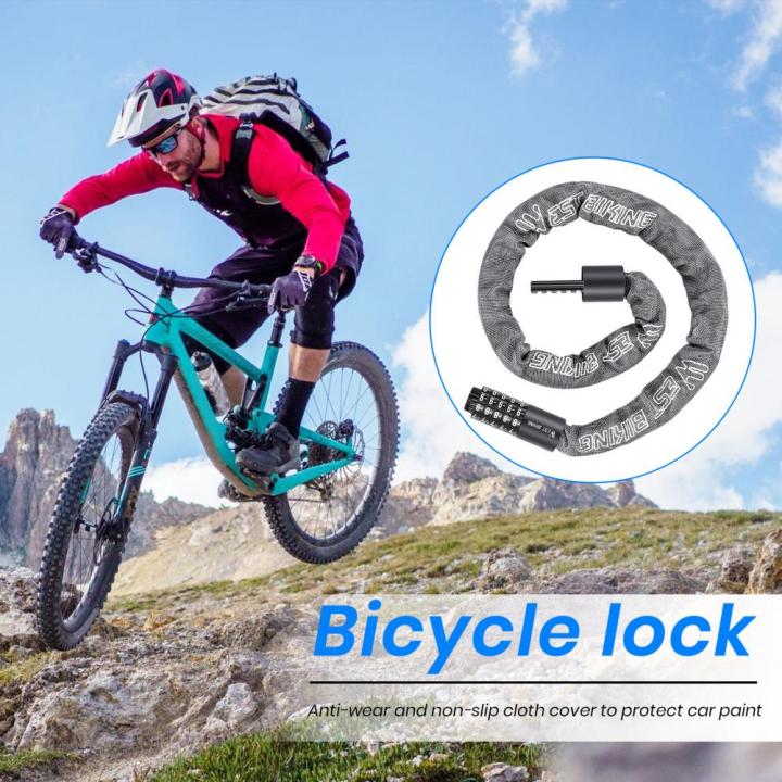 password-chain-lock-bicycle-riding-equipment-electric-bicycle-anti-theft-chain-lock-bicycle-five-digit-password-keyless-lock-locks