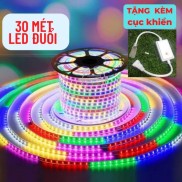 30M Led Dây 2835 Nhiều Màu Đuổi,1 Mét Có 48 Led Đúc Chống Nước Trang Trí