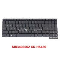 Laptop Keyboard For Gateway MB3402002 XK-HS420 15.6 Ultra Slim Notebook Keyboard English US NO Frame